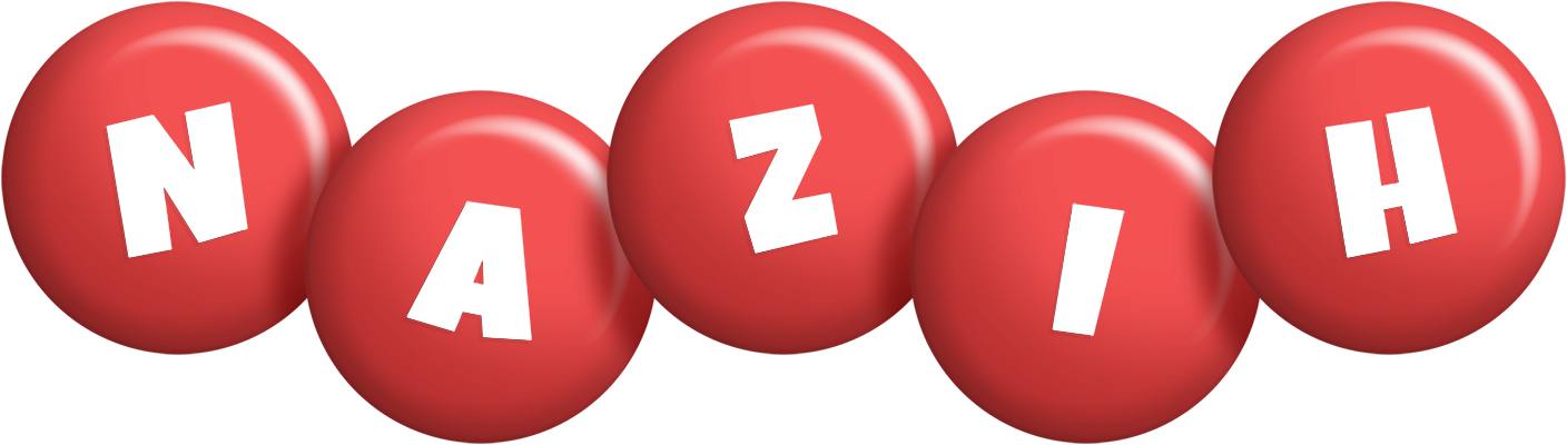 Nazih candy-red logo