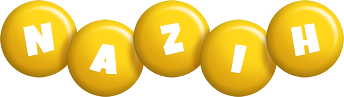 Nazih candy-yellow logo