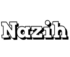 Nazih snowing logo