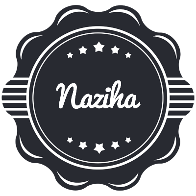 Naziha badge logo