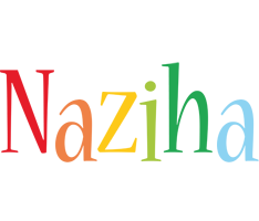 Naziha birthday logo