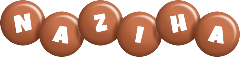Naziha candy-brown logo
