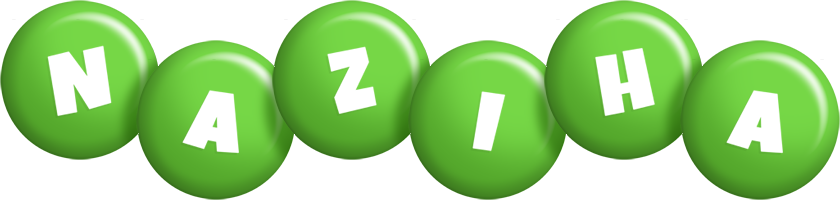 Naziha candy-green logo