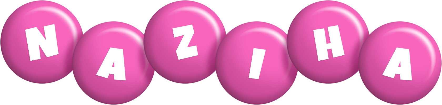 Naziha candy-pink logo
