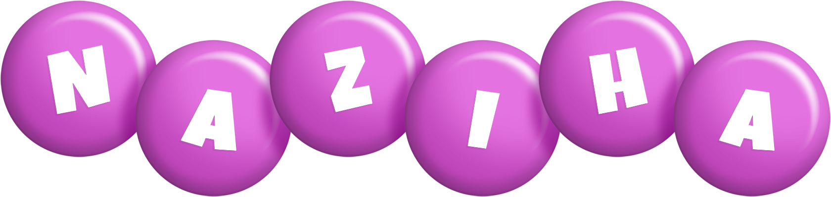 Naziha candy-purple logo