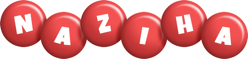 Naziha candy-red logo