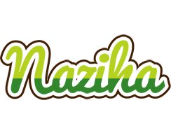 Naziha golfing logo