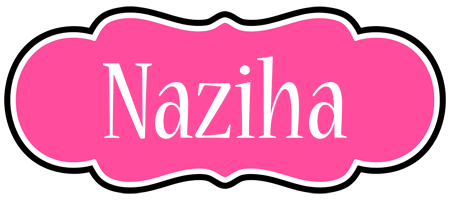 Naziha invitation logo