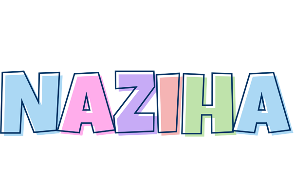 Naziha pastel logo