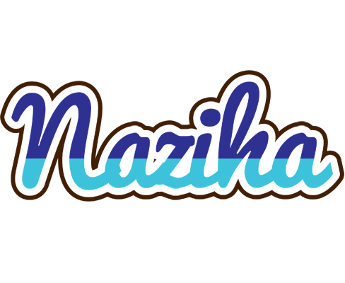 Naziha raining logo