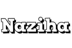 Naziha snowing logo