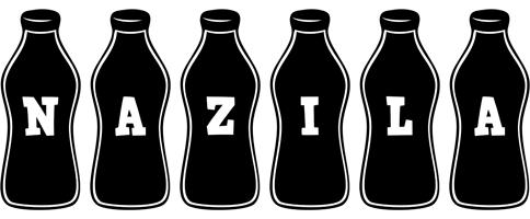 Nazila bottle logo