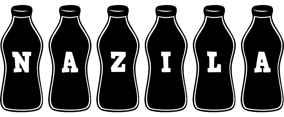 Nazila bottle logo
