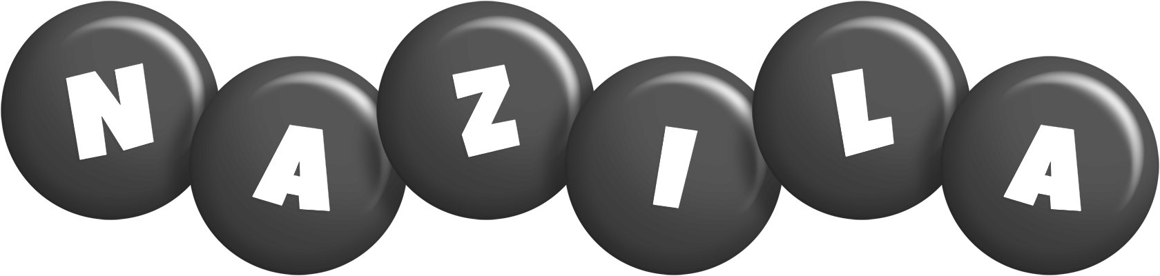 Nazila candy-black logo