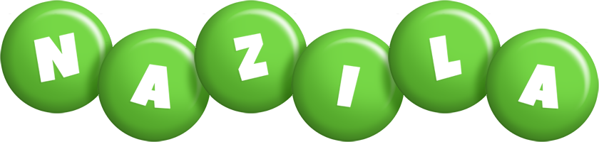 Nazila candy-green logo