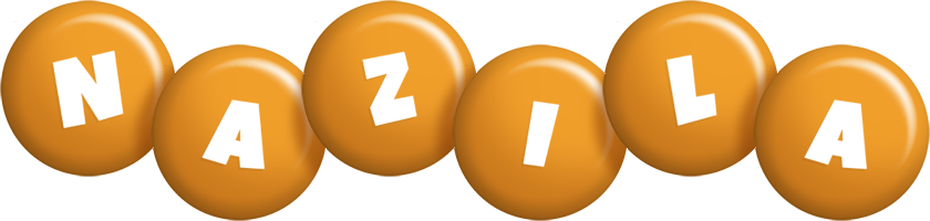 Nazila candy-orange logo