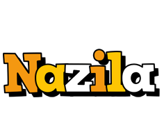 Nazila cartoon logo