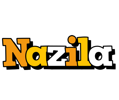 Nazila cartoon logo