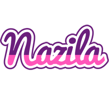 Nazila cheerful logo