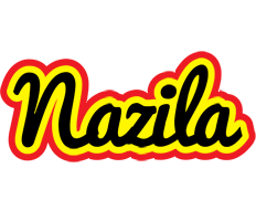 Nazila flaming logo