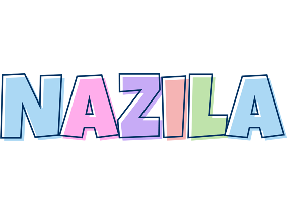 Nazila pastel logo