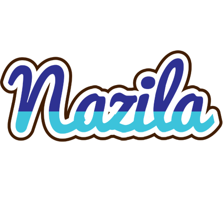 Nazila raining logo