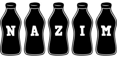Nazim bottle logo