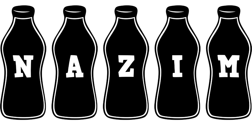 Nazim bottle logo