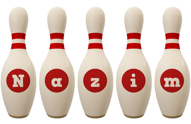 Nazim bowling-pin logo