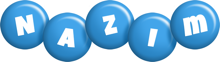 Nazim candy-blue logo