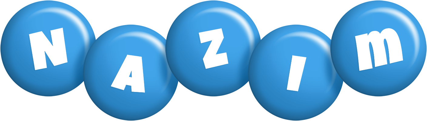 Nazim candy-blue logo
