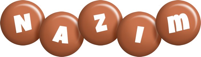 Nazim candy-brown logo
