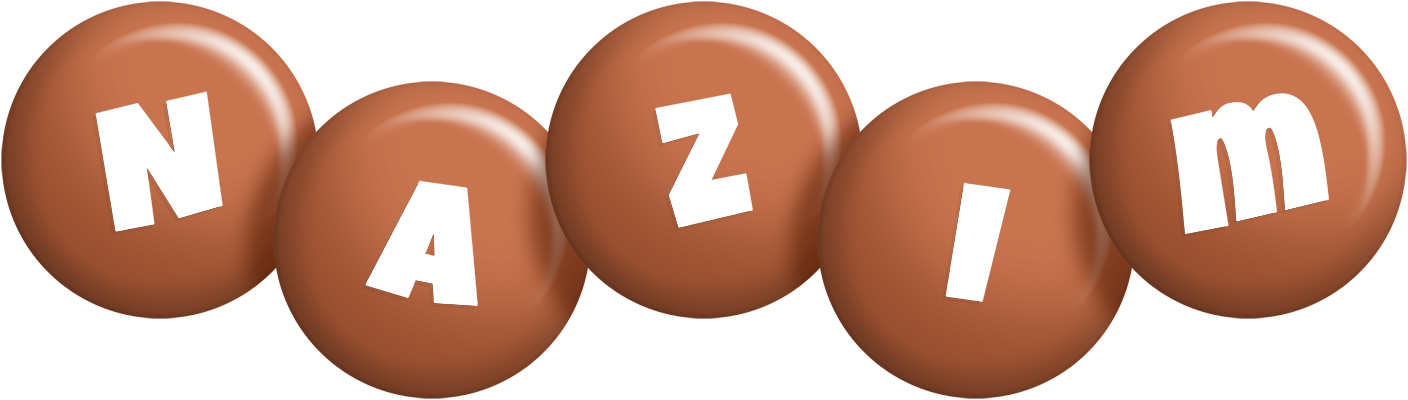 Nazim candy-brown logo