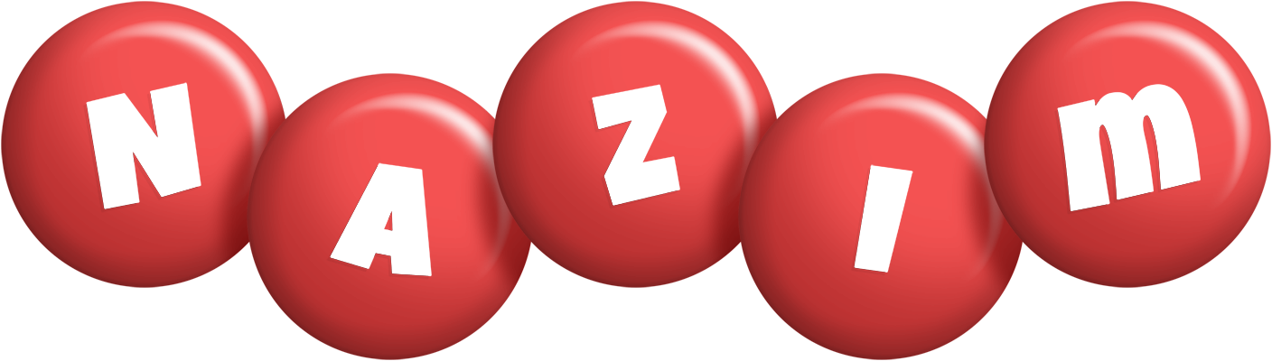 Nazim candy-red logo