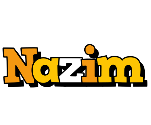 Nazim cartoon logo