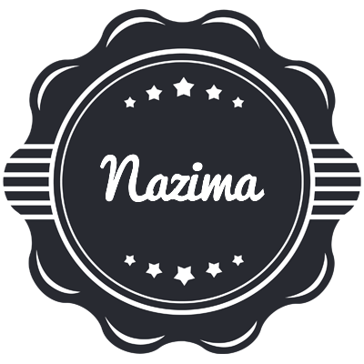 Nazima badge logo