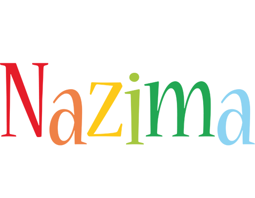 Nazima birthday logo