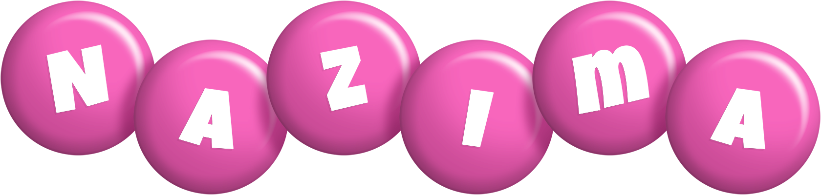 Nazima candy-pink logo
