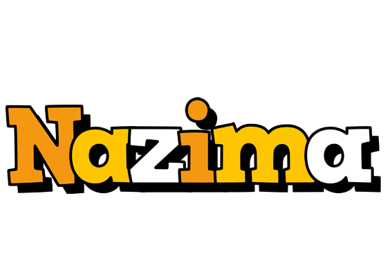 Nazima cartoon logo