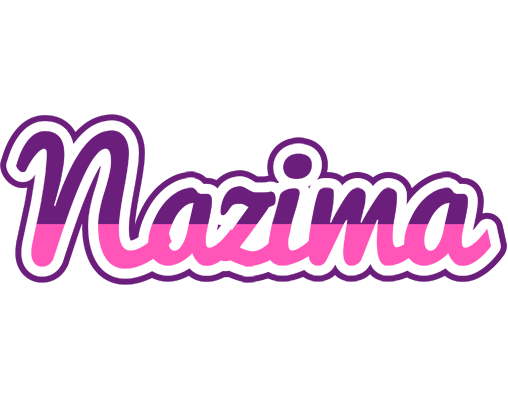 Nazima cheerful logo