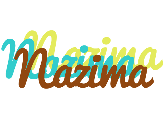 Nazima cupcake logo