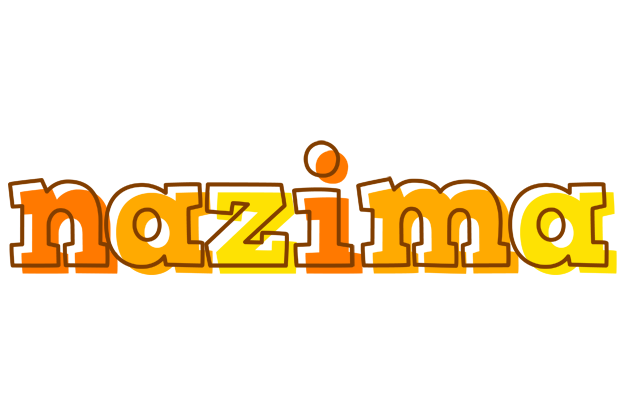 Nazima desert logo