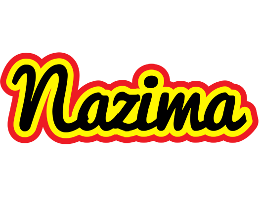 Nazima flaming logo