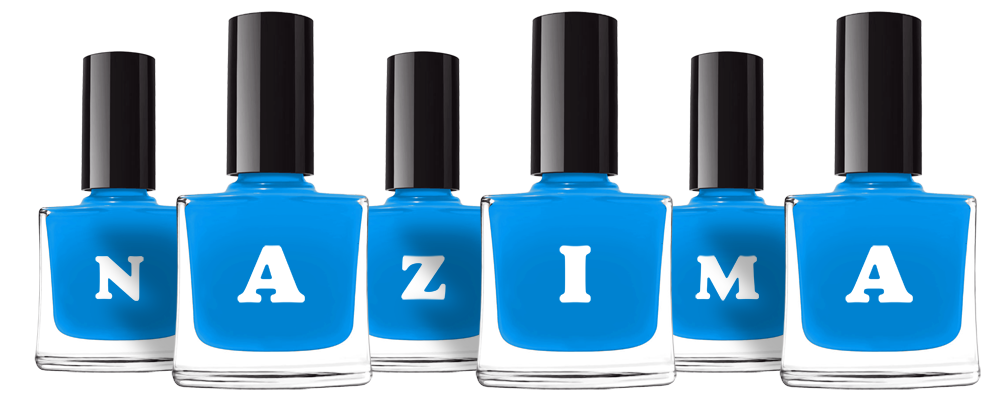Nazima glossy logo