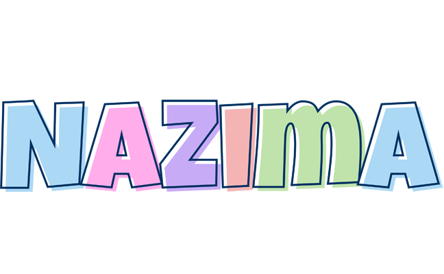 Nazima pastel logo
