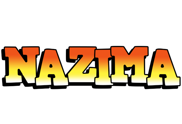 Nazima sunset logo