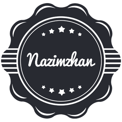 Nazimzhan badge logo
