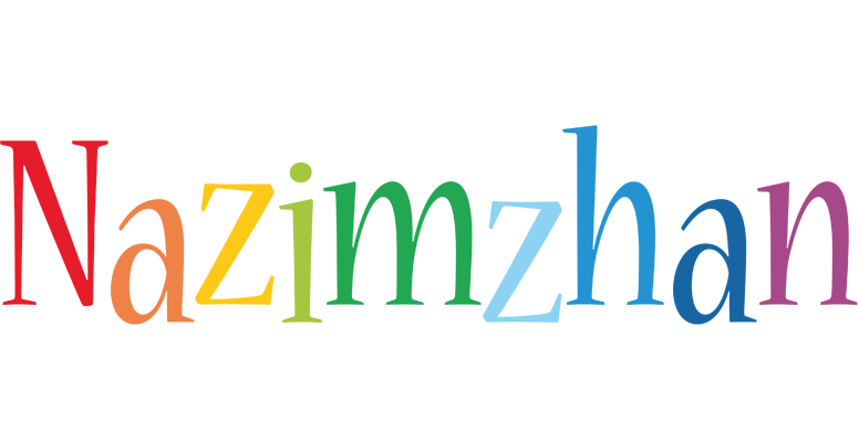 Nazimzhan birthday logo