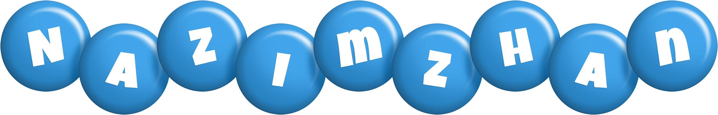 Nazimzhan candy-blue logo