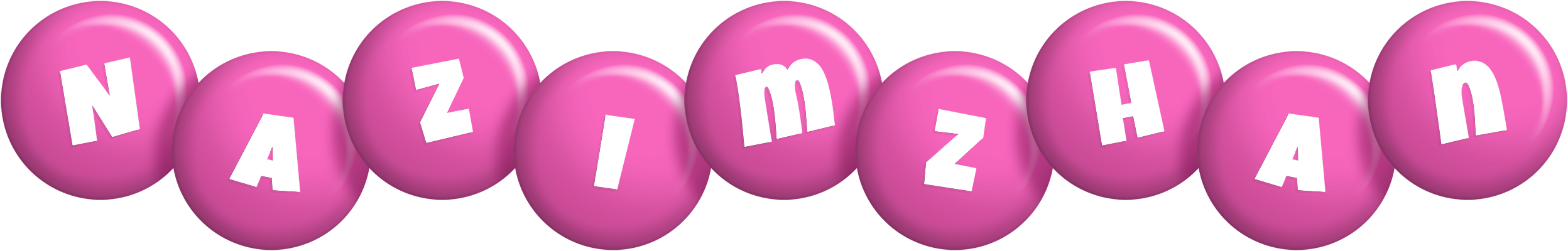 Nazimzhan candy-pink logo